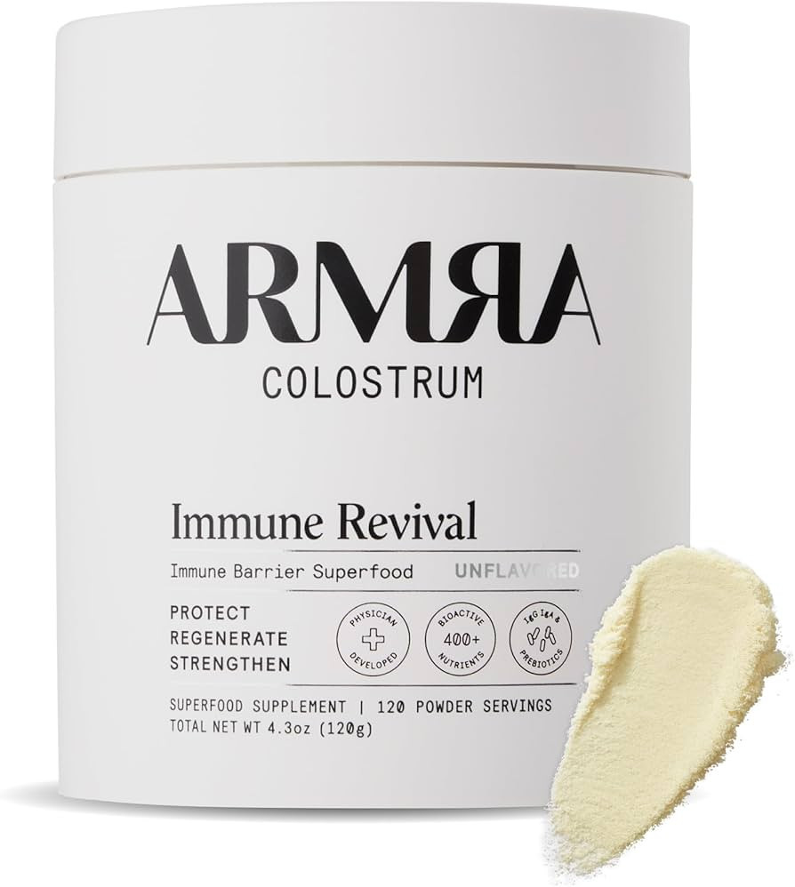 ARMRA Colostrum™ Premium Powder, Grass Fed, Gut Health Bloating Immunity Skin & Hair, Contains ... | Amazon (US)