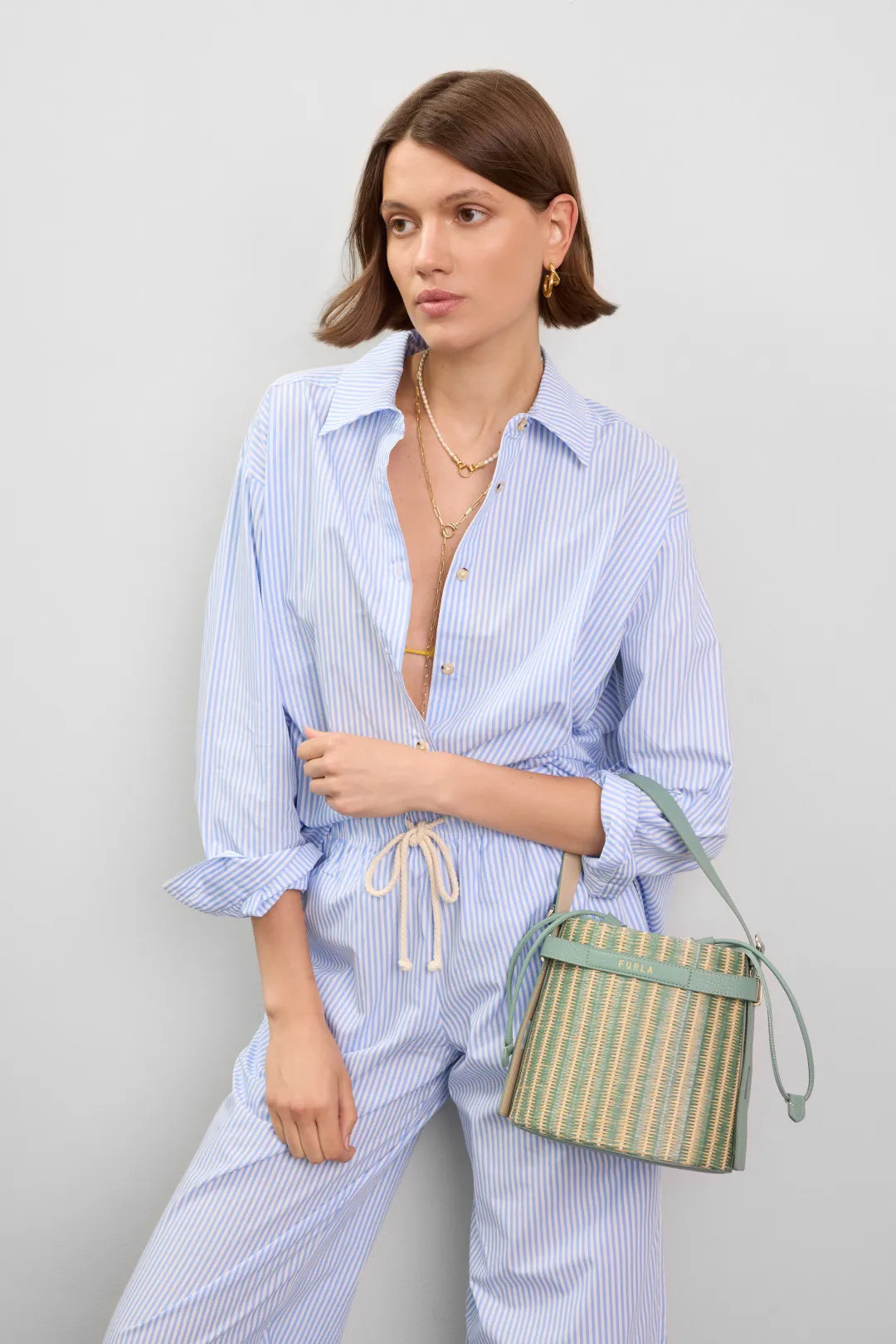 Furla Mini Bucket Bag | Rent the Runway