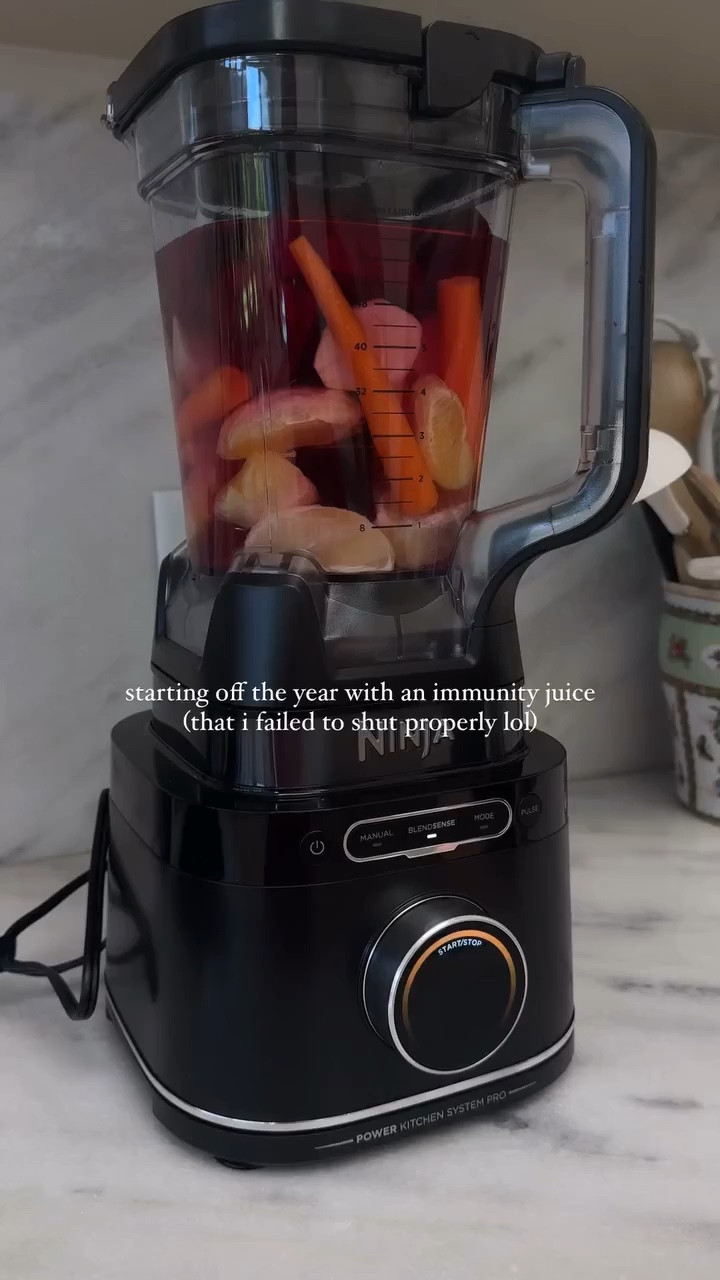 starting the year with an immunity juice (that i failed to shut properly lol)

#LTKWatchNow #LTKHome