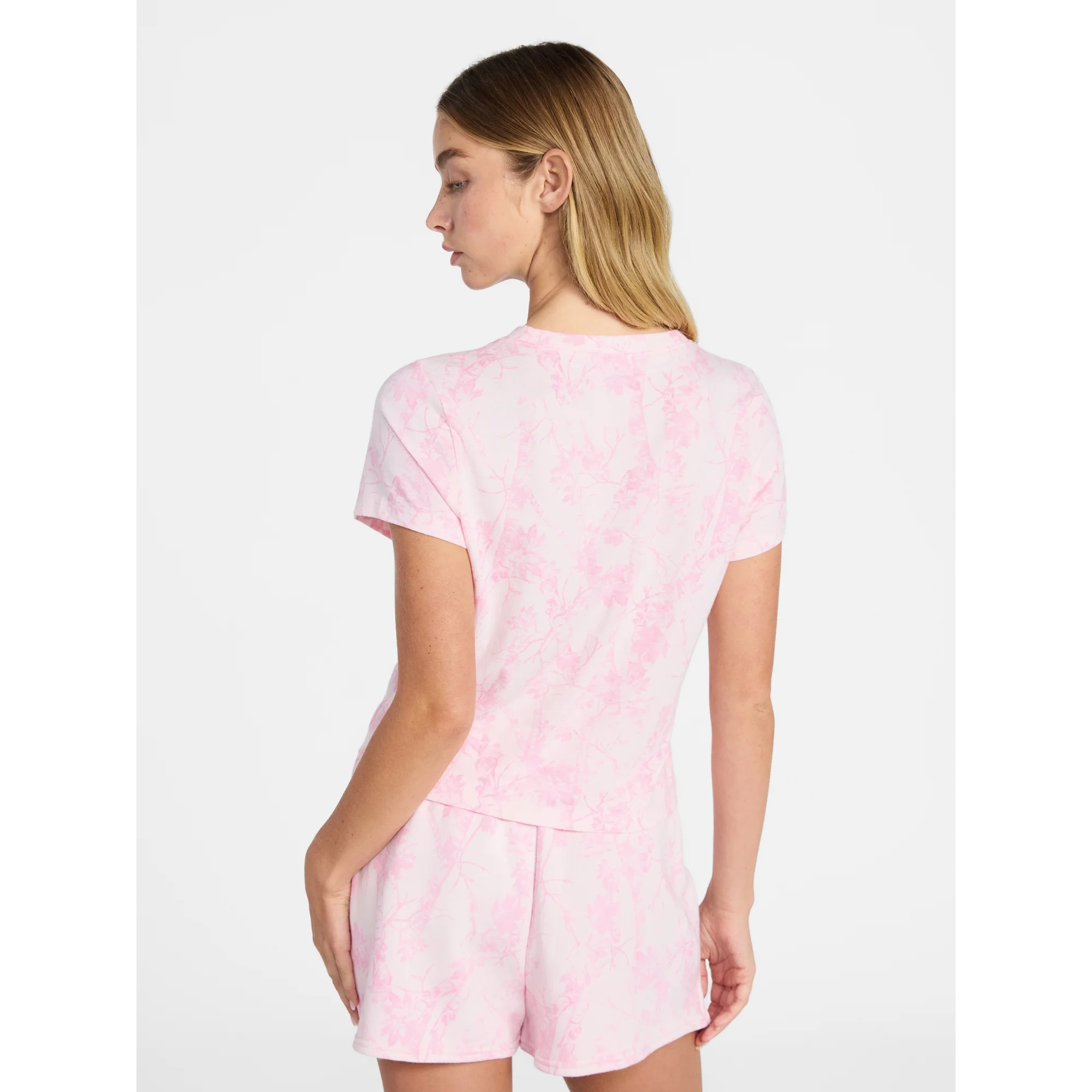 No Boundaries Cotton Short Sleeve Tee, Women’s XXS-XXL | Walmart (US)