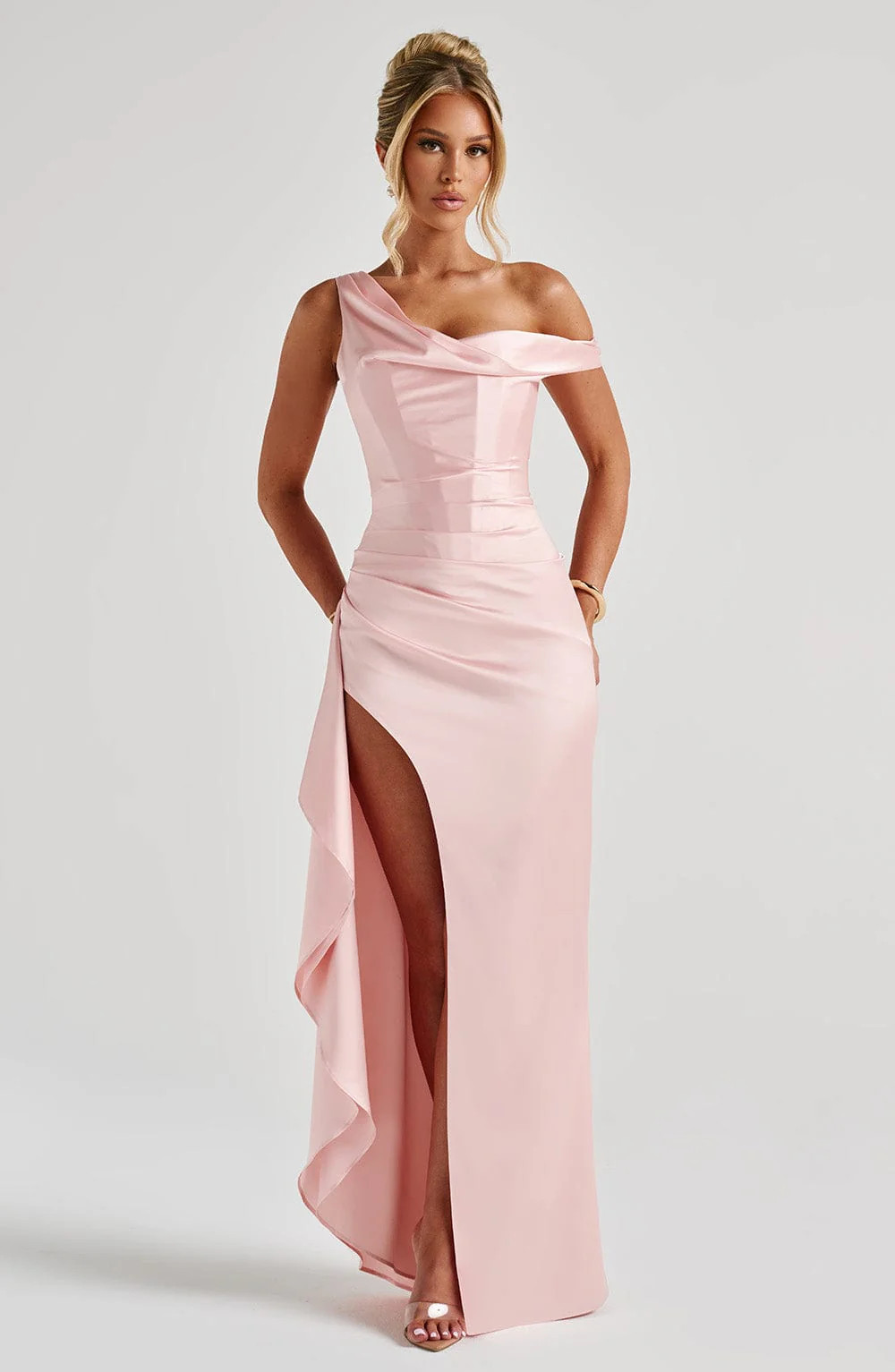 Juliene Maxi Dress - Blush | Babyboo (global)