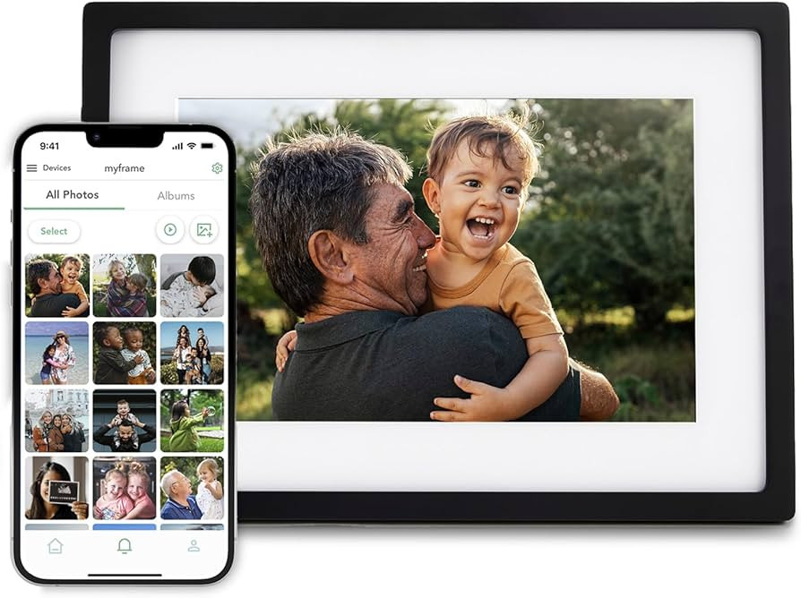 Skylight Digital Picture Frame - WiFi Enabled with Load from Phone Capability, Touch Screen Digit... | Amazon (US)