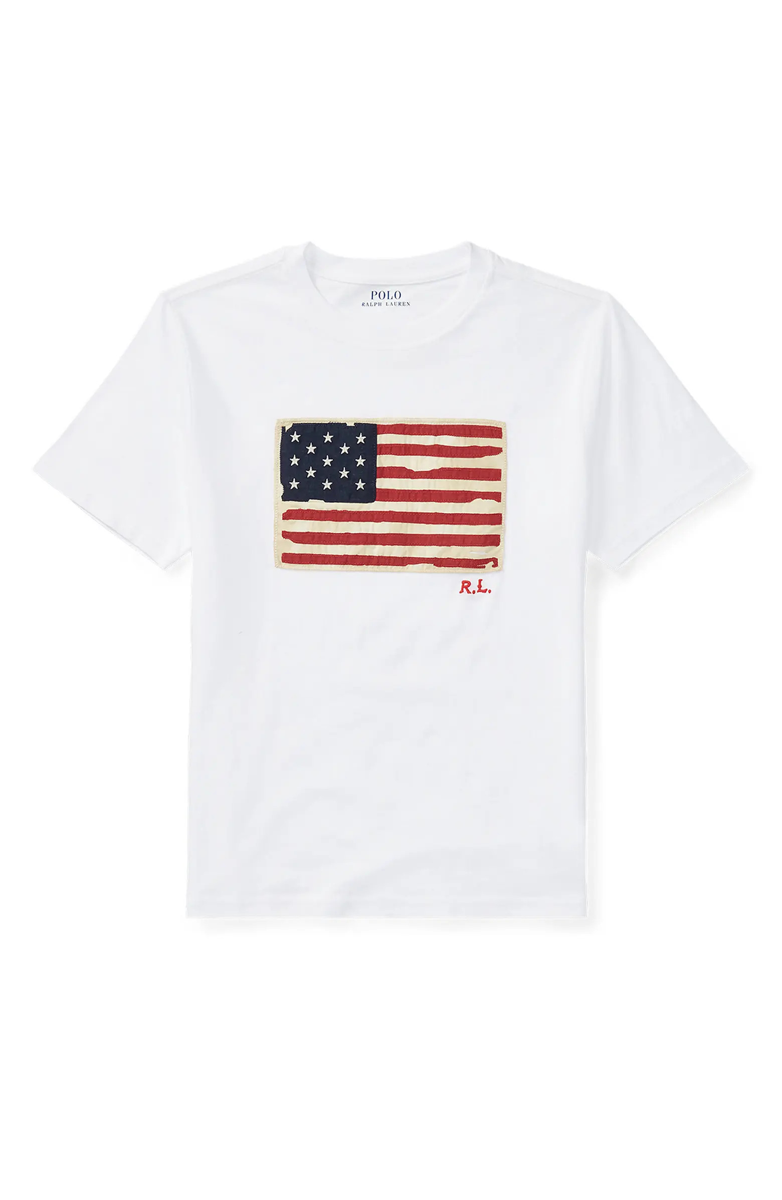 Kids' Flag Appliqué T-Shirt | Nordstrom