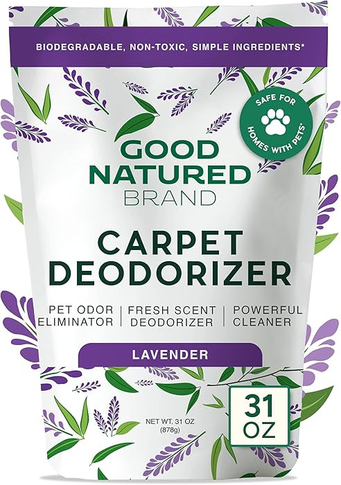 Good Natured Brand | Carpet Deodorizer & Freshener Powder | 31 oz Pet Odor Eliminator for Strong ... | Amazon (US)