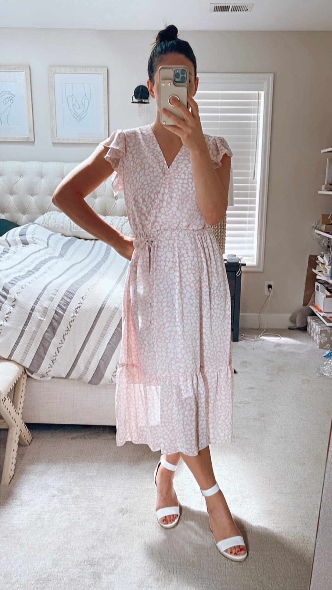 Simple summer dress for seriously every occasion 

#summerdress #dress #pinkdress #summer #chiffondress #mididress 

#LTKOver40 #LTKSeasonal