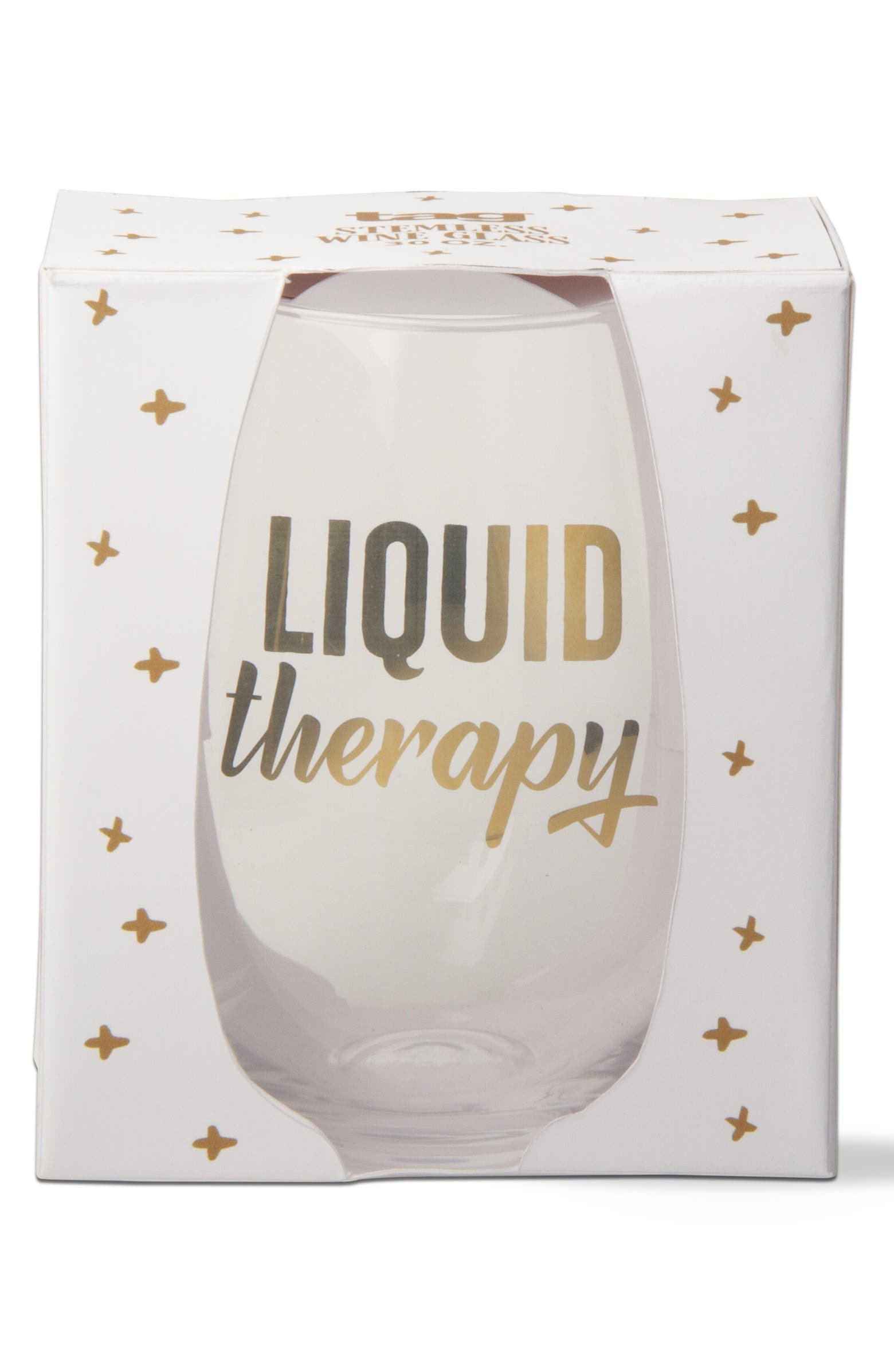 Liquid Therapy Full Bottle Stemless Wine Glass | Nordstrom