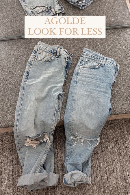 Agolde jeans look for less
I got my normal size 25
These don’t have stretch but are a loose “dad” fit
Vest size xs


#LTKsalealert #LTKxNSale