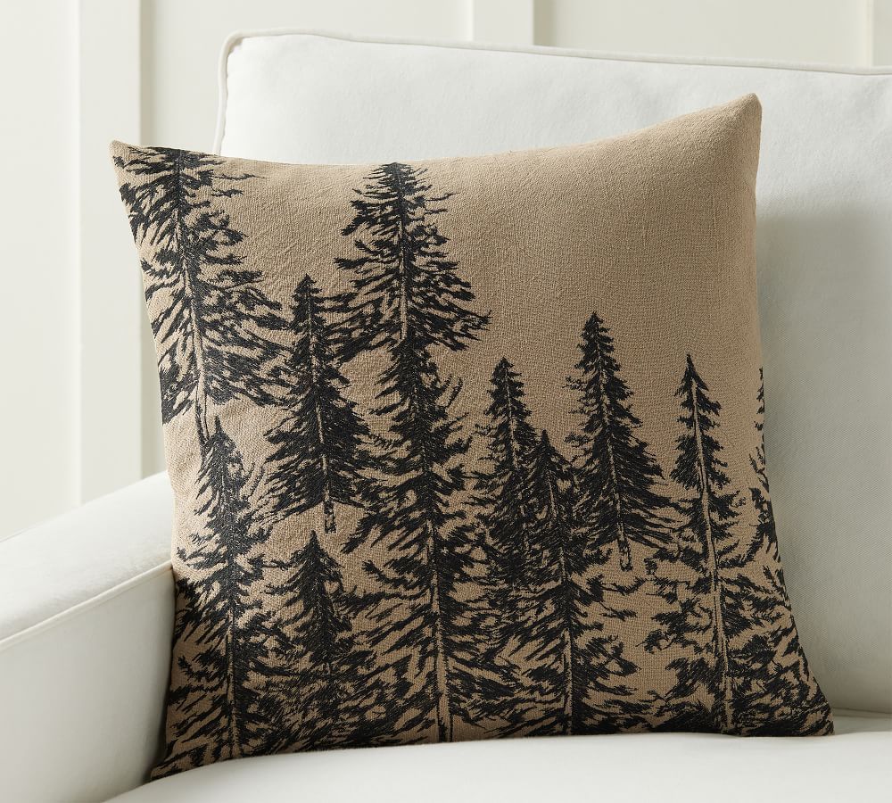 Conell Embroidered Pillow Cover | Pottery Barn (US)