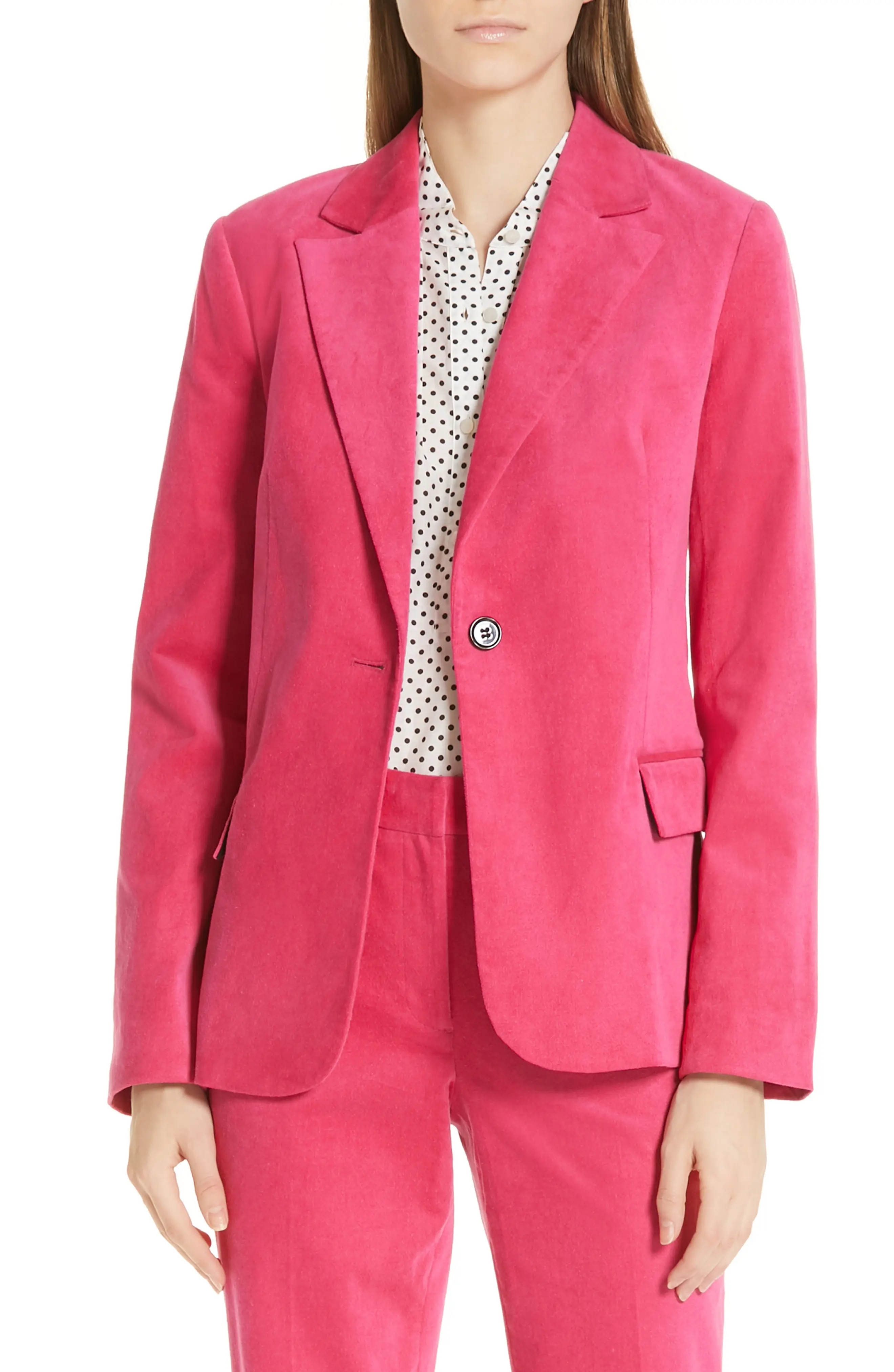 Women's Robert Rodriguez Gabriella Velveteen Jacket | Nordstrom