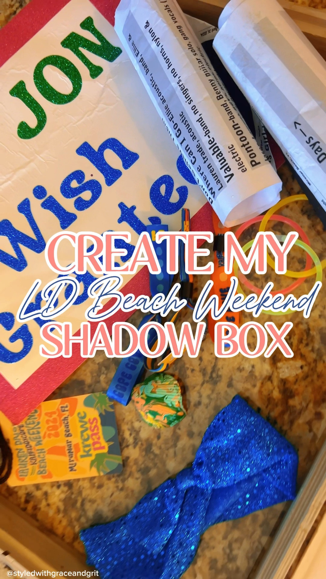 Create my LD BEACH WEEKEND shadow box with me! ✨ Links below for the supplies I used to create! 

#LTKHome