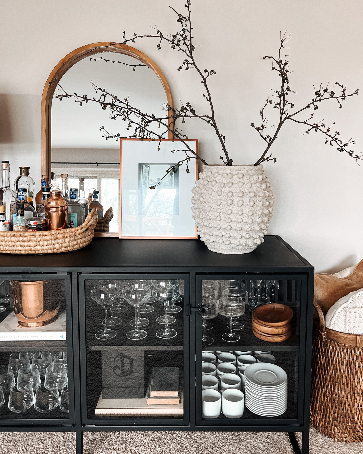 Love adding fresh branches clipped from our yard to a vase - cute and free!

#LTKhome #LTKSeasonal