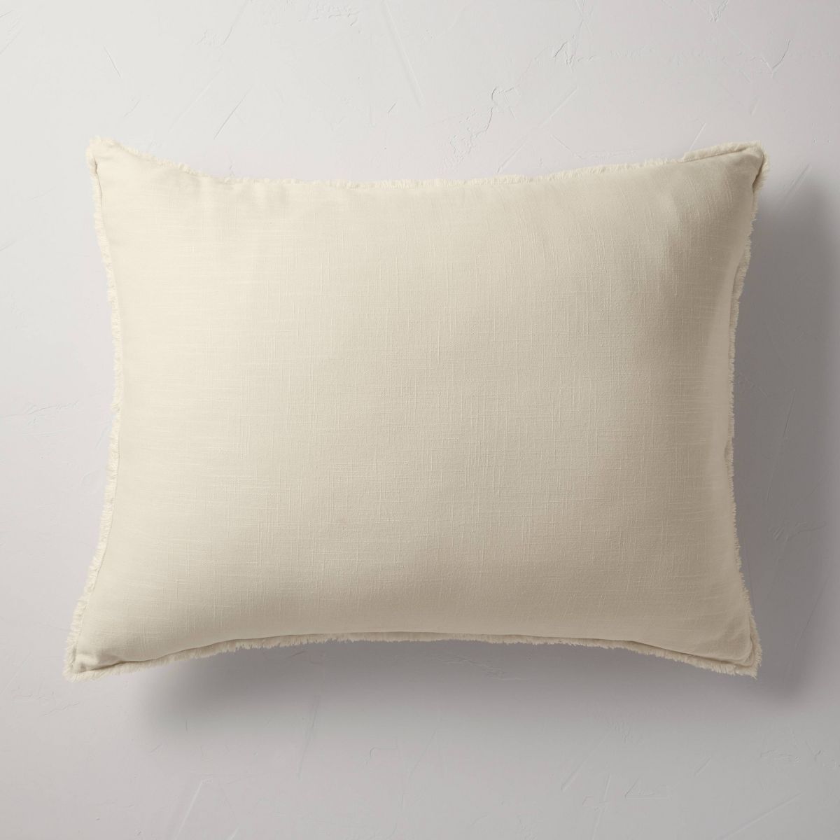 King Euro Heavyweight Linen Blend Throw Pillow Natural - Casaluna™ | Target