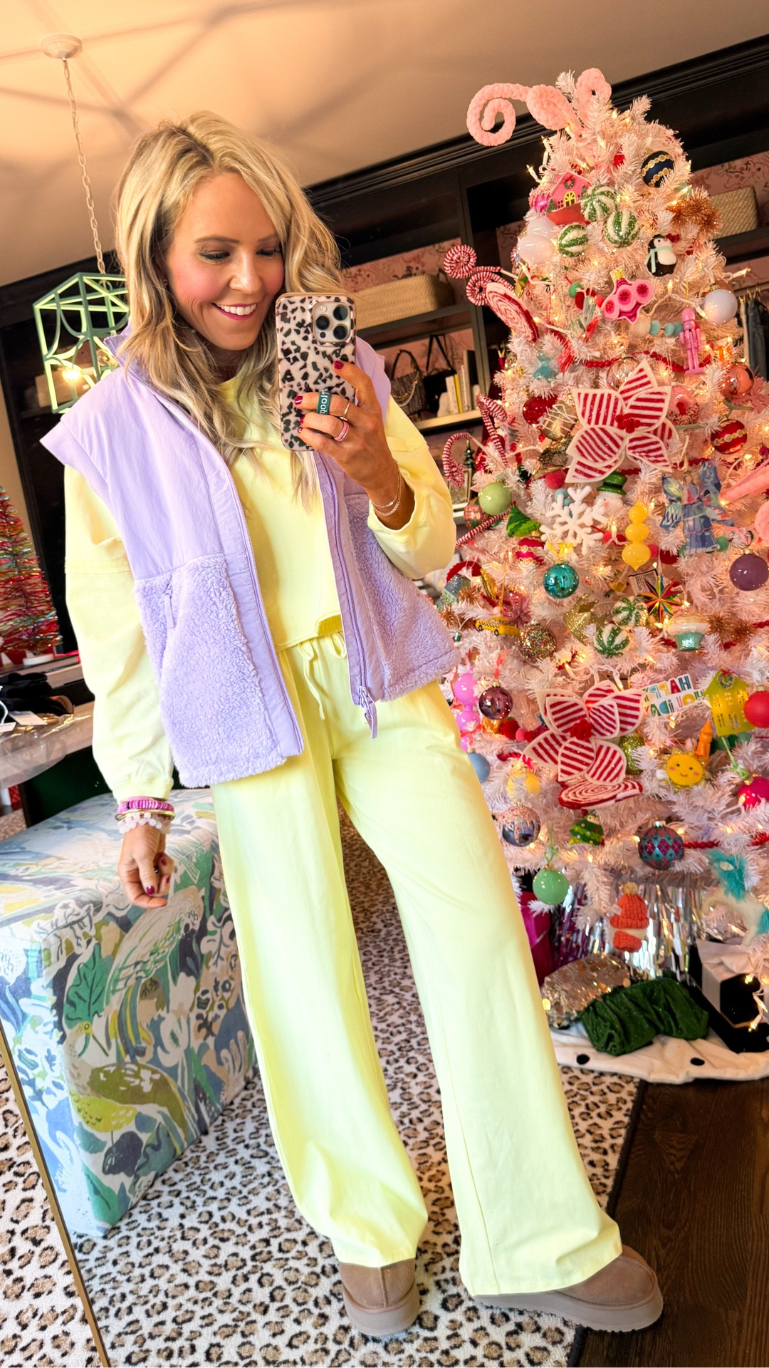 all the sets for bringing color to winter! wearing XS in top and pants and vest • 

#LTKActive #LTKFindsUnder50 #LTKSeasonal