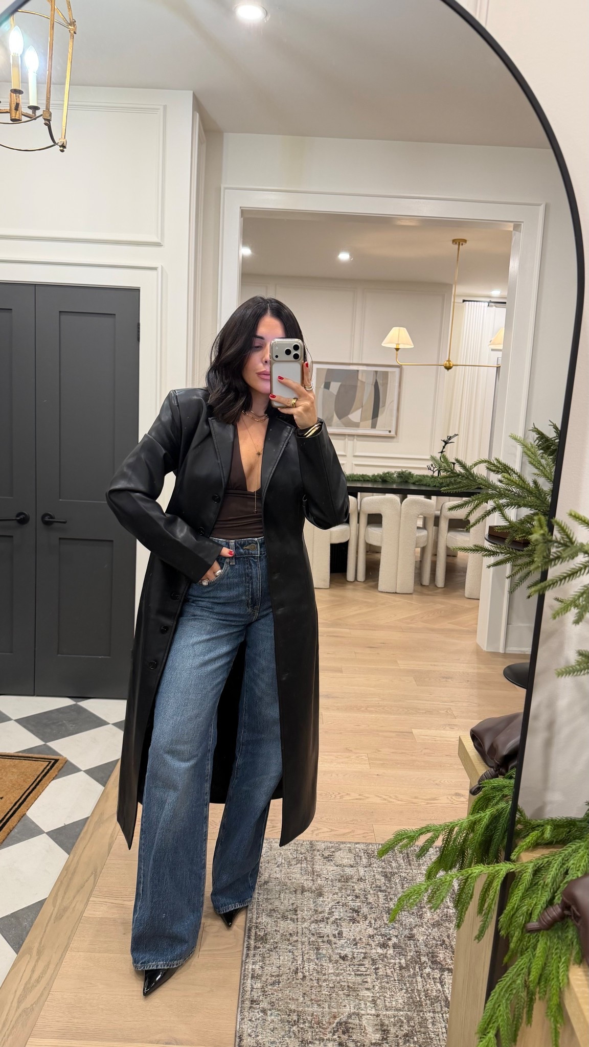 What I wore out for dinner tonight 