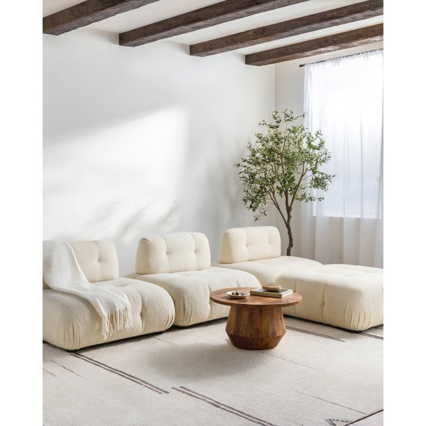 Surya X Becki Owens Rivi Light Grey Global Rectangle Area Rug, 9'2" x 12 | Walmart (US)