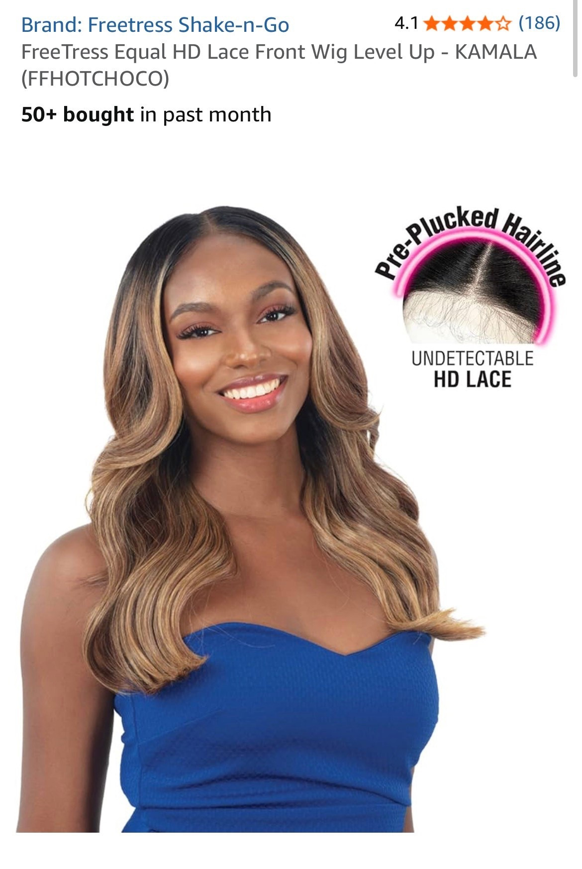 FreeTress Equal HD Lace Front Wig Level Up - KAMALA (FFHOTCHOCO)

#LTKMidsize #LTKgrwm #LTKBeauty