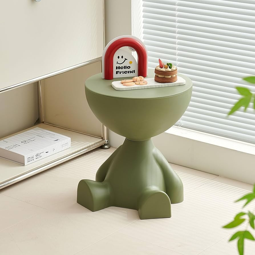 Side Table, Circle Coffee Tables, Sofa Table Nightstand, Small End Tables Accent Balcony Office, ... | Amazon (US)