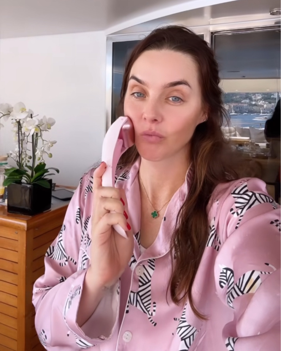 Morning routine! Love my zebra pajama set.

#LTKSeasonal #LTKFind #LTKstyletip