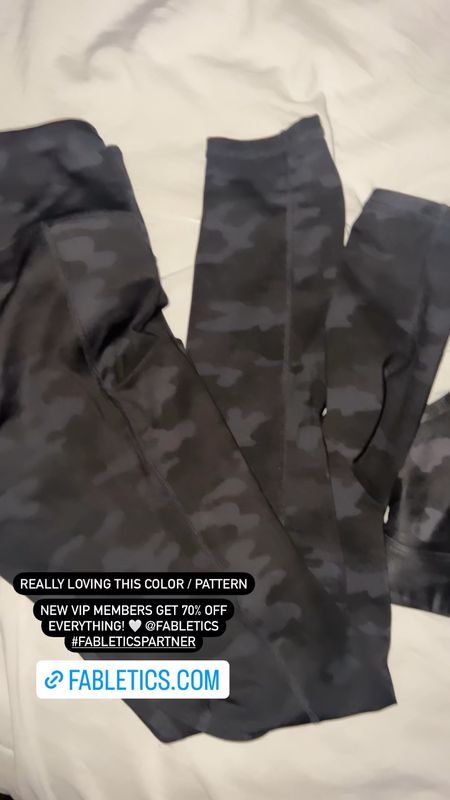 Fabletics set | tonal camo 

#LTKfitness