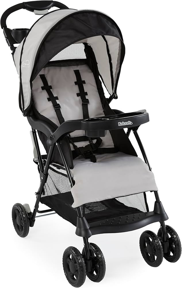 Kolcraft Cloud Plus Lightweight Baby Stroller, Travel Stroller with Large Storage Basket, Multi-P... | Amazon (US)