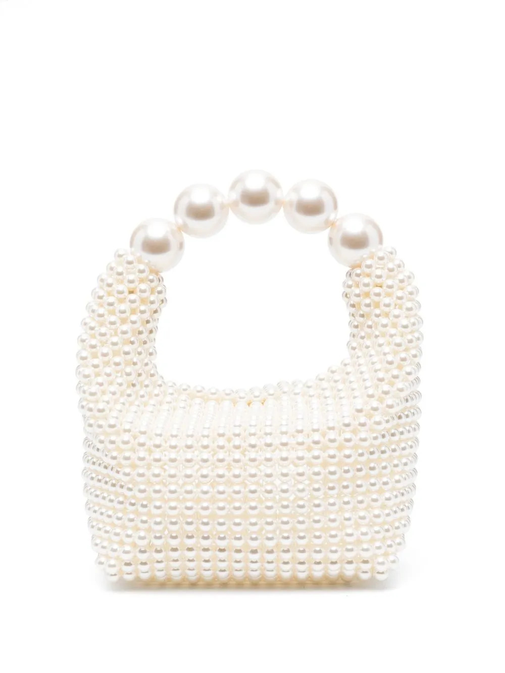Vanina Faux pearl-detail Shoulder Bag - Farfetch | Farfetch Global