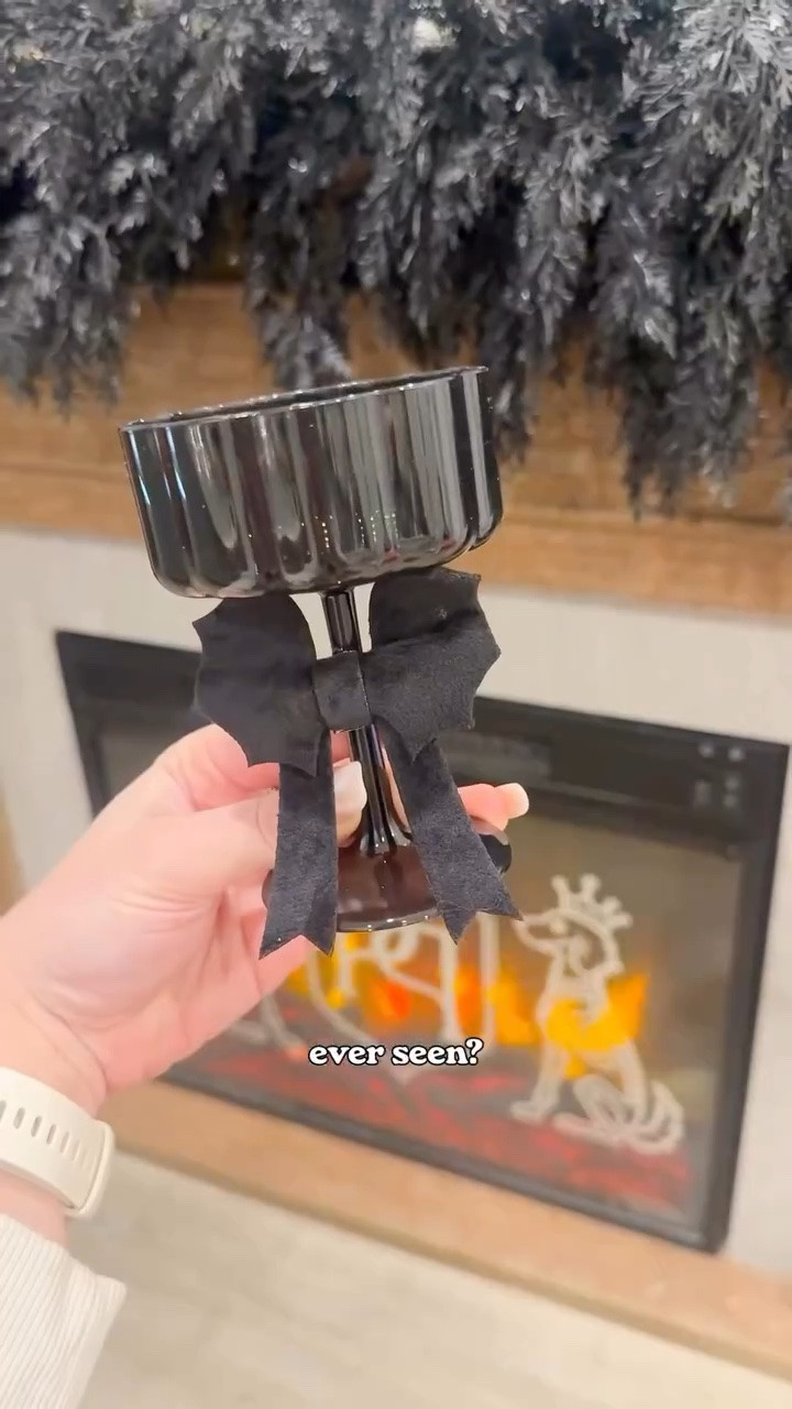 How spooky chic are those?! 

At first I thought I had a stroke of genius thinking to pair these but turns out that was their intent after all 😂

Regardless…. They’re super cute and easy to do and I needed you to know about them 

We love a monochromatic Halloween decor moment 🖤✨

*Comment SUPPLIES to have everything sent to your inbox 
•
•
•
#halloweendiy #targetfinds #targethalloween #howto easy Halloween diy, Halloween party diy, easy diy, how to diy, easy Halloween decor hack, target find, target dollar spot find