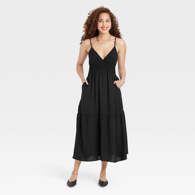 Women's Sleeveless Tie-Back Dress - A New Day™ | Target