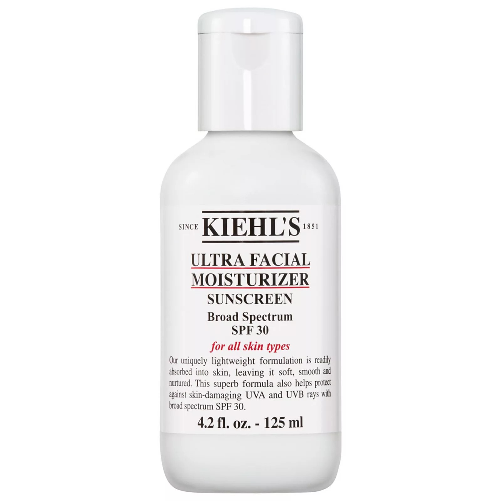 Kiehl's Since 1851 Ultra Facial Moisturizer SPF 30, Size: 4.2 FL Oz, None | Kohl's