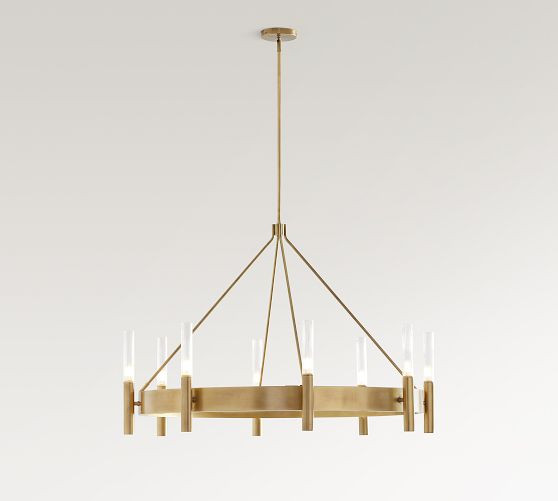 Somerset Metal Round Chandelier (44") | Pottery Barn (US)