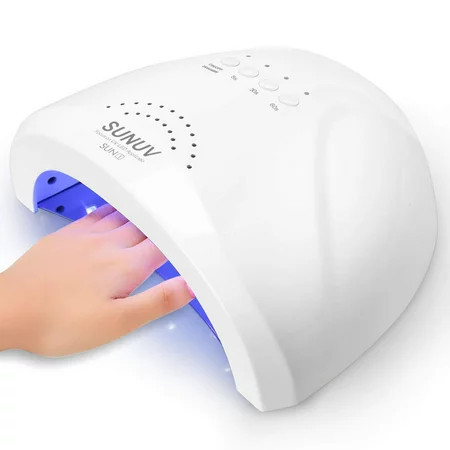 SUNUV SUNone LED Nail Dryer for Gel Polish 24W/48W UV Light with 3 Timers | Walmart (US)