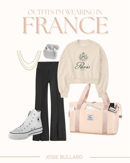 What I am wearing in France. Airport outfit inspo. 

Small in leggings
Medium in Crewneck 

#LTKSeasonal #LTKtravel #LTKU