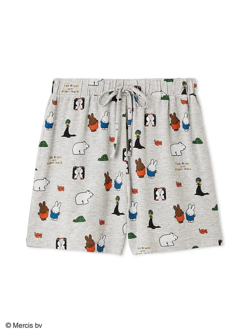 【Dick Bruna】 [Cool to the Touch] All-Over Print Shorts | Gelato Pique