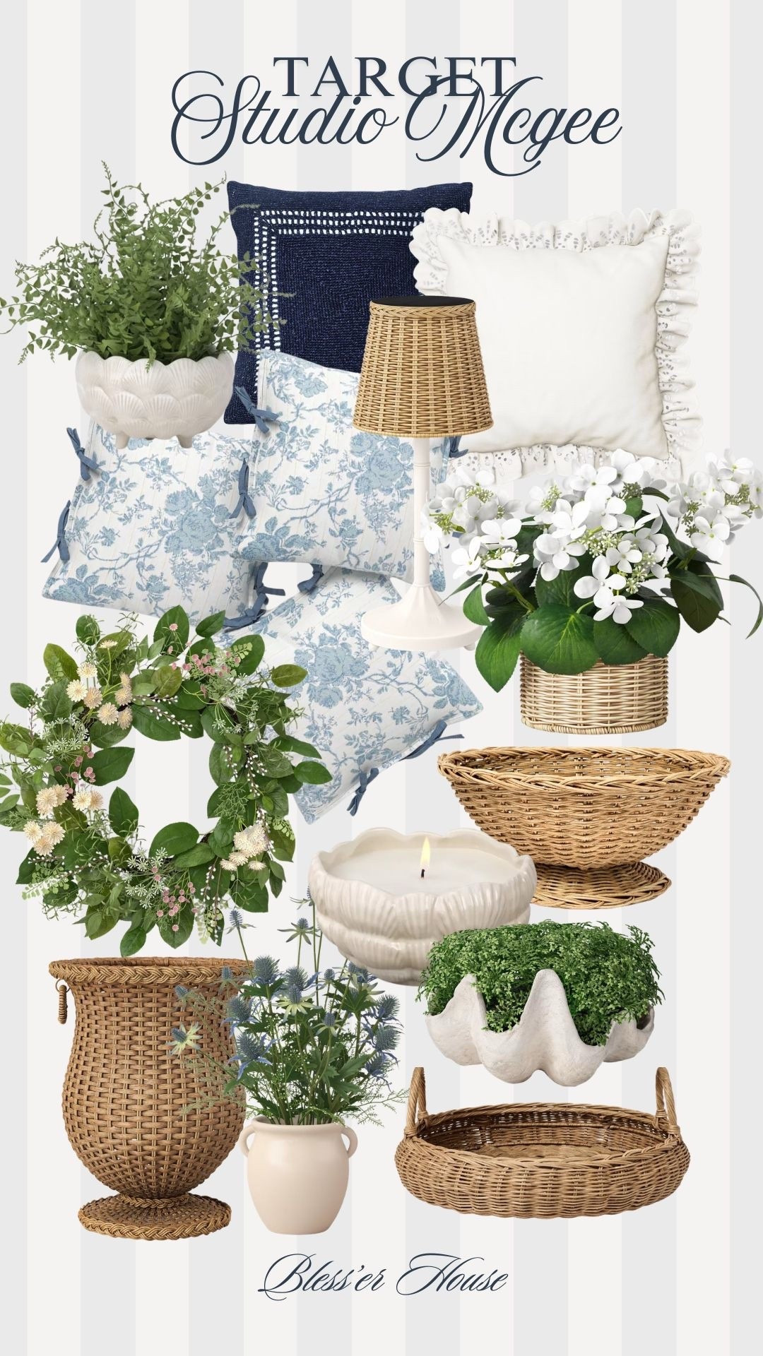  New TARGET X STUDIO MCGEE 🤍


￼#OutdoorPillow #Target #StudioMcGee #OutdoorDecor #OutdoorPillows #SpringWreath #SummerFlowers #OutdoorFlorals #Rattan #Coastal #CoastalModern ￼

#LTKSeasonal