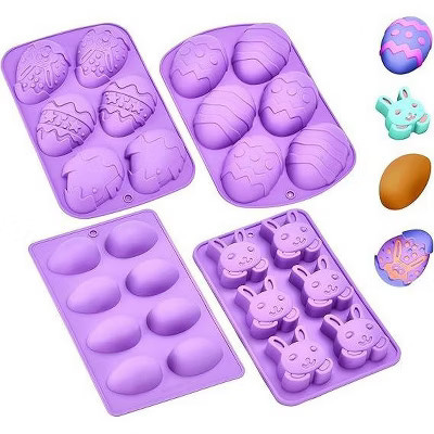 KITCHTIC Silicone Mold Easter Egg for Baking-Purple | Target