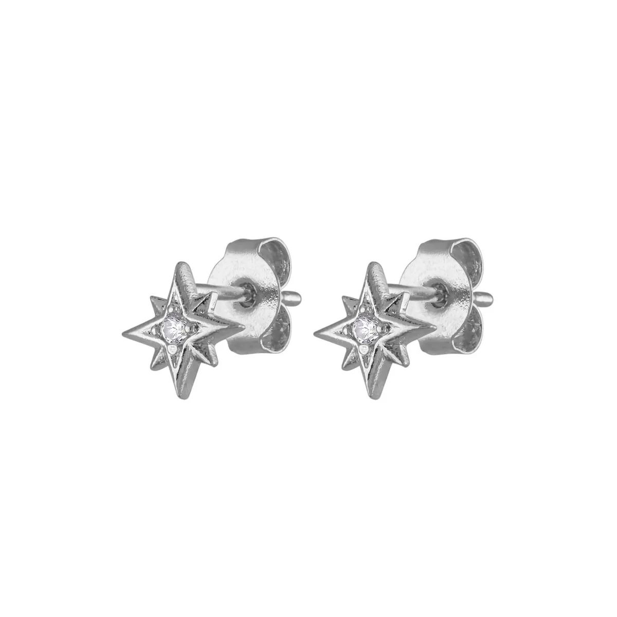 North Star Studs in Sterling Silver | Maison Miru