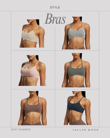 One of my favorite sports bras! A feminine criss-cross back and scoop neck with good support. Colors I like (and from the soft summer color season palette) are Mink, Woodrose, (Plum Truffle - not shown) Coffee, Grey, Iron Grey and Blueberry 

#LTKsalealert #LTKfitness 

#LTKFitness #LTKActive #LTKSaleAlert