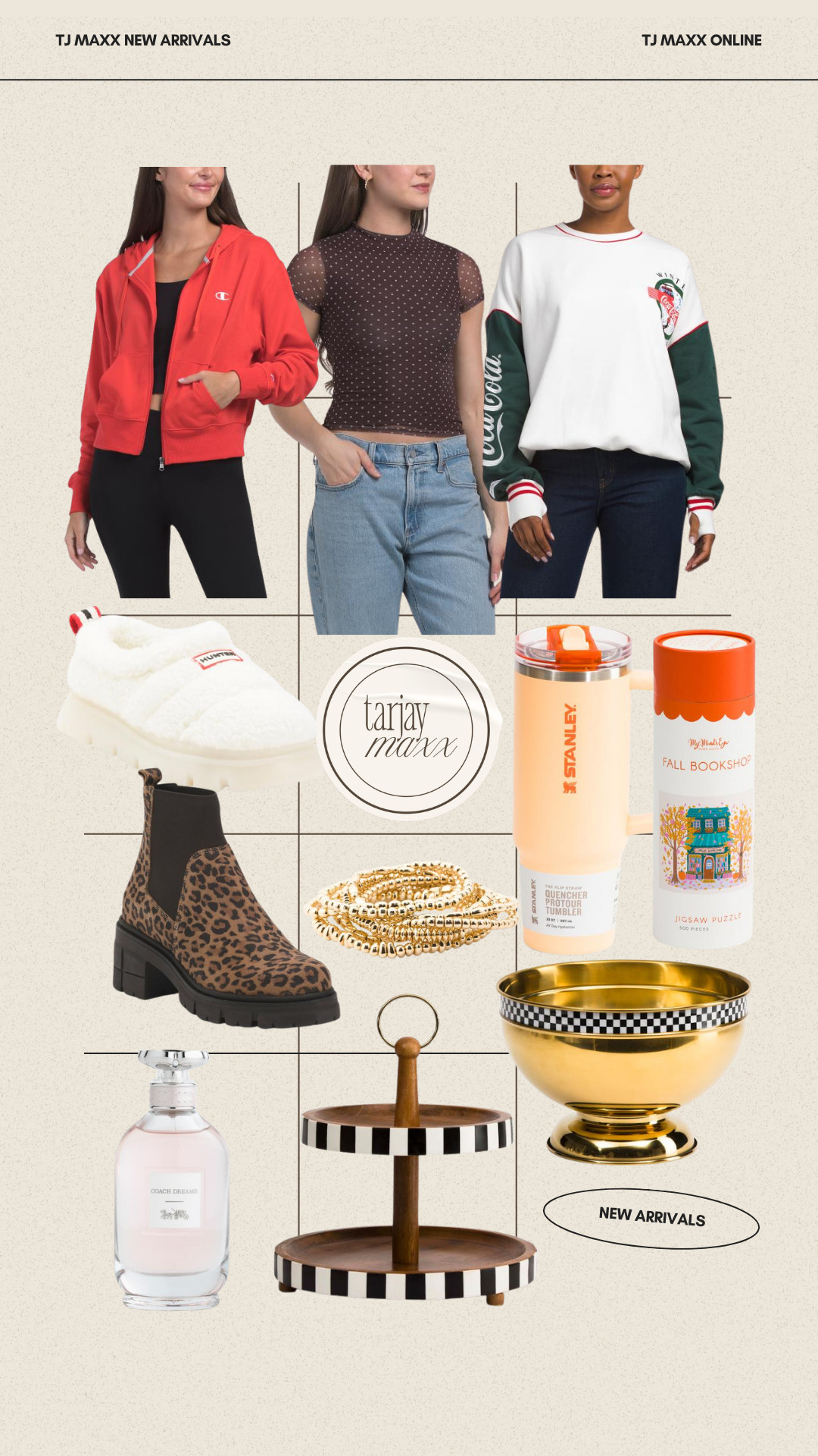Fresh TJ Maxx arrivals are online 👀 so many cute finds just dropped, and you already know the good stuff never stays in stock long. Sharing some of the newest pieces worth checking out!
fall outfits women over 50, wedding guest dress summer, date night outfits, fall wedding guest dresses, teacher outfits, country concert outfits, concert outfit ideas, fall decor, business casual workwear, travel outfits 

 #LTKootd #LTKSeasonal #LTKHome