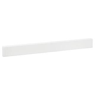 24-1/2 in. Cultured Marble Backsplash in White | The Home Depot