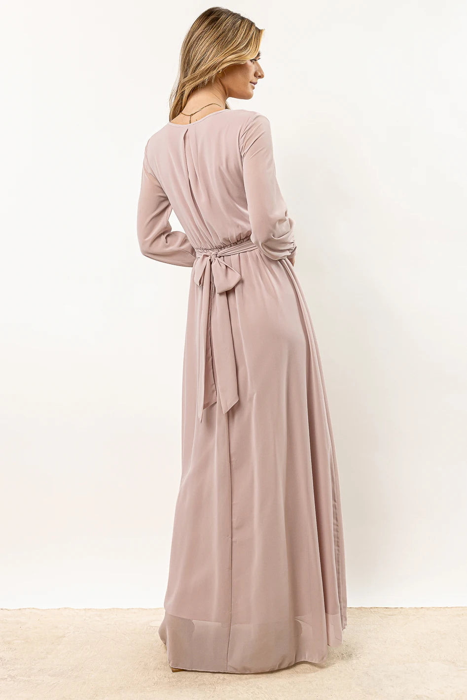 Veronica Maxi Dress in Mauve - böhme | Böhme US