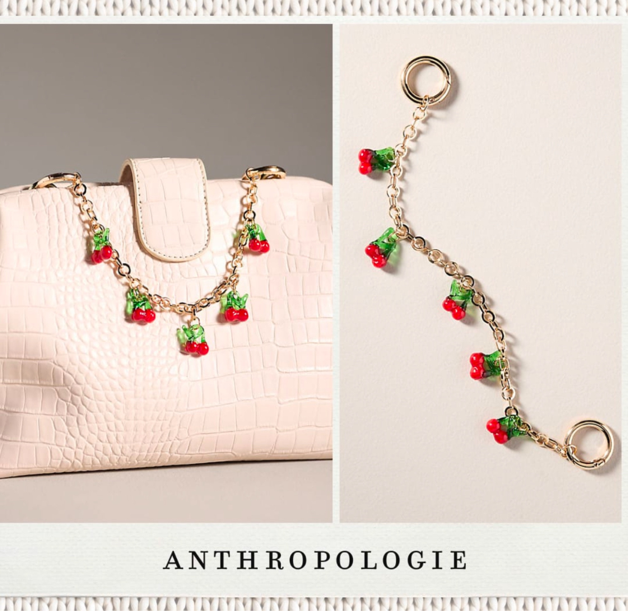 Anthropologie cherry 🍒 charms 

#LTKGiftGuide