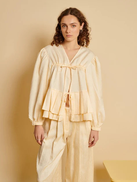Ghospell  Pernilla Pleat Top | Sister Jane (UK)