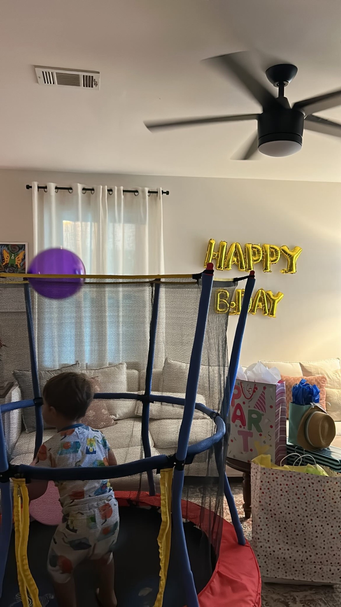 found the best 2 year old birthday present for under $100 on Amazon - an indoor trampoline! he loves it and uses it every single day 👏🏼🩵✨

#LTKKids #LTKFindsUnder100 #LTKFamily