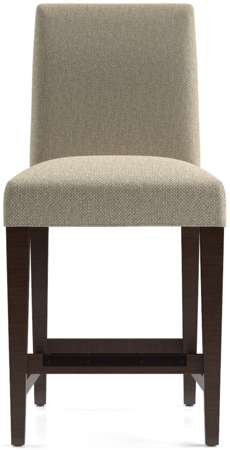 Miles Upholstered Counter Stool + Reviews | Crate and Barrel | Crate & Barrel