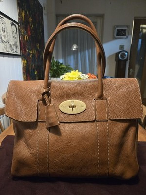 Mulberry Heritage Oak NVT Bayswater & Dustbag Excellent Condition | eBay AU