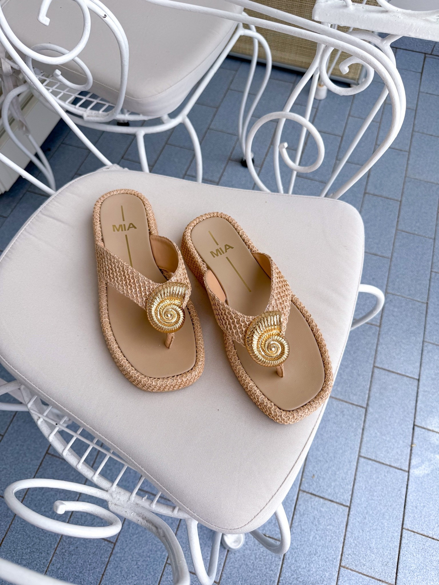 Platform shell flip flops

#LTKootd #LTKTravel #LTKSeasonal