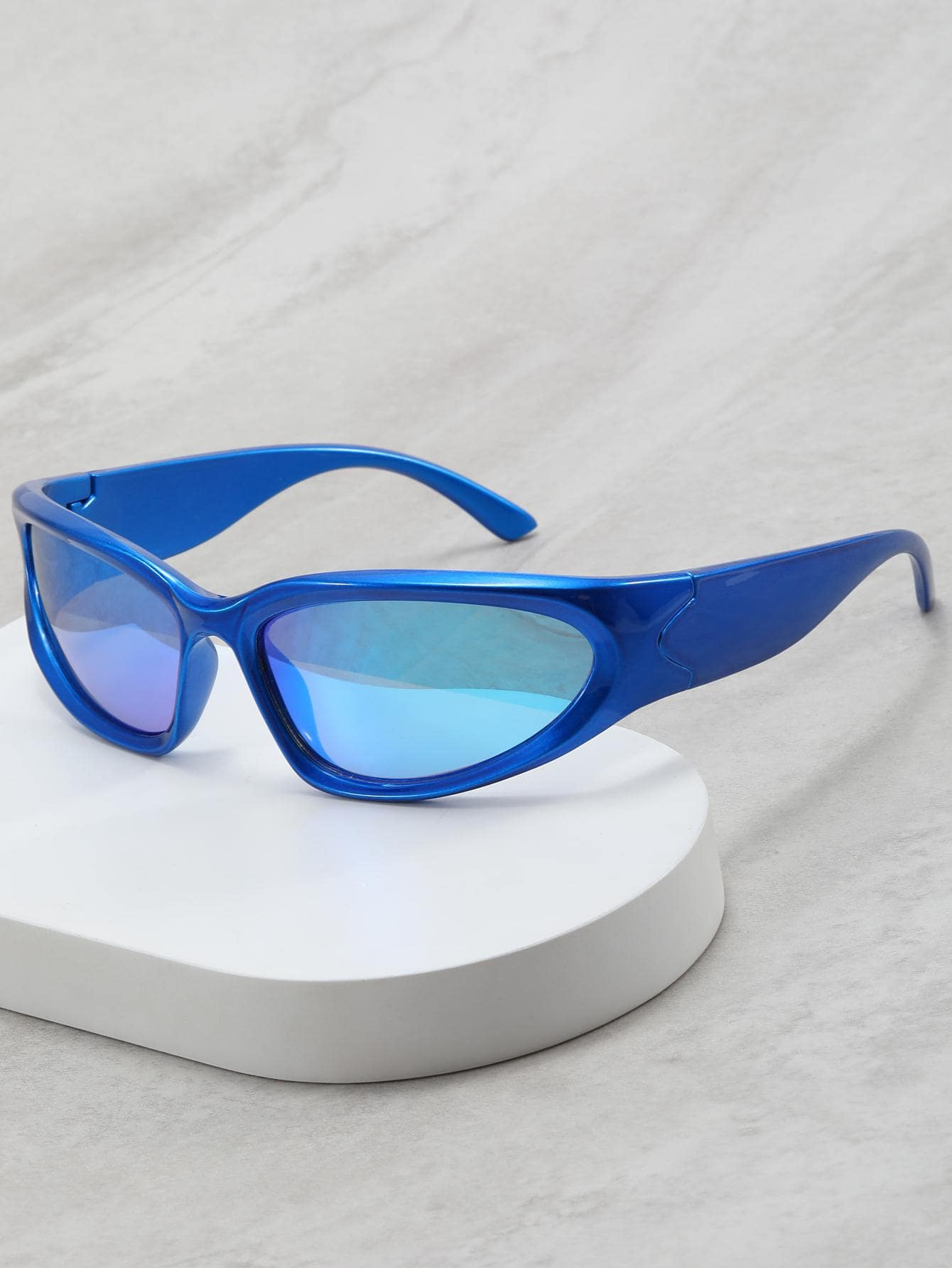 Men Tinted Lens Fashion Glasses Street | SHEIN