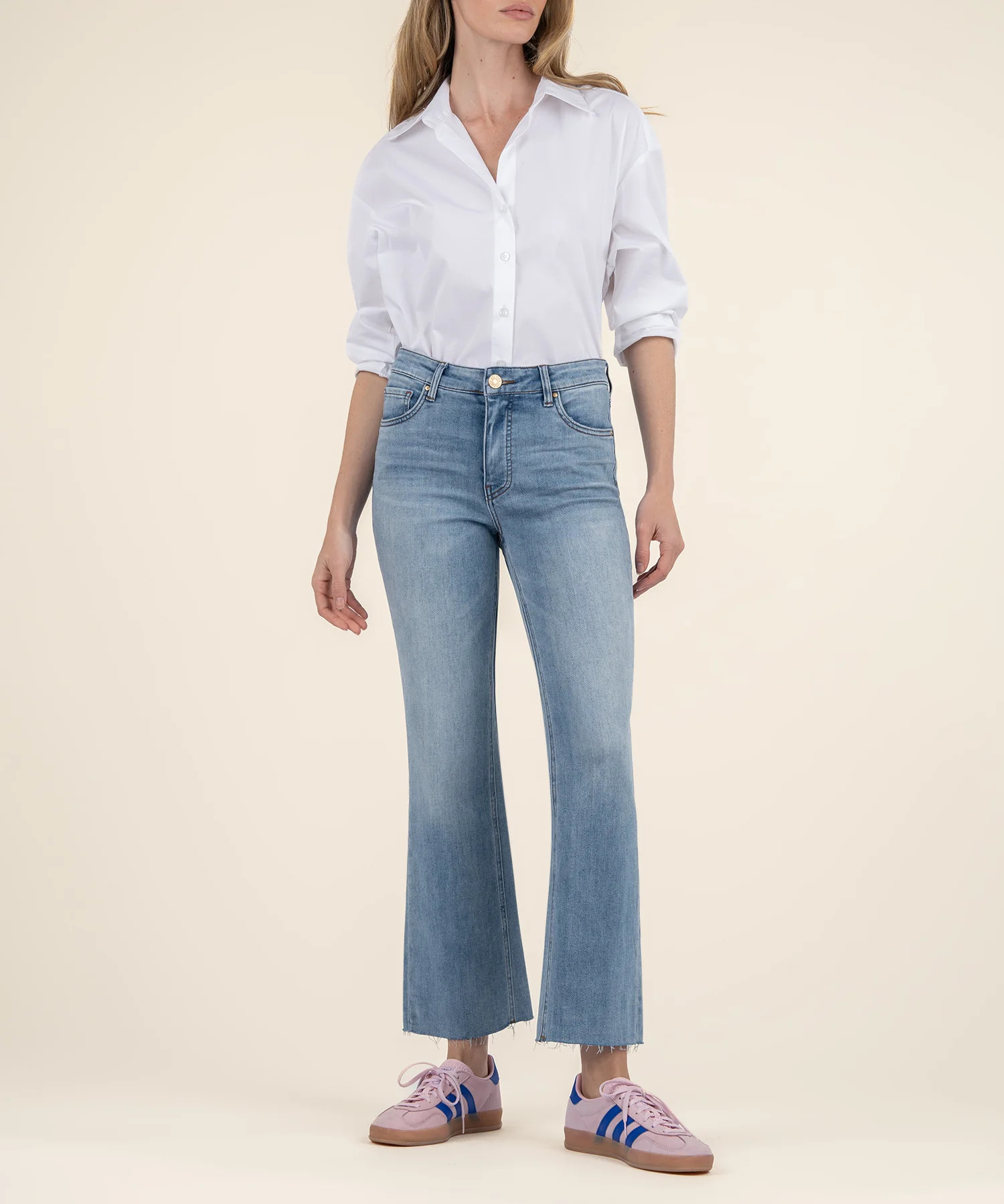 Kelsey High Rise Ankle Flare, Petite - Kut from the Kloth | Kut From Kloth