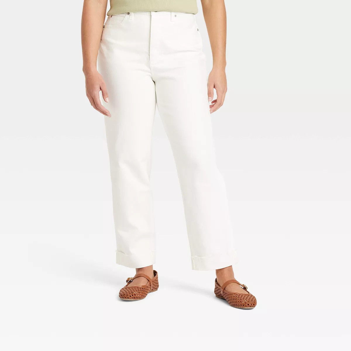 Women's High-Rise Straight Ankle Jeans - Universal Thread™ | Target