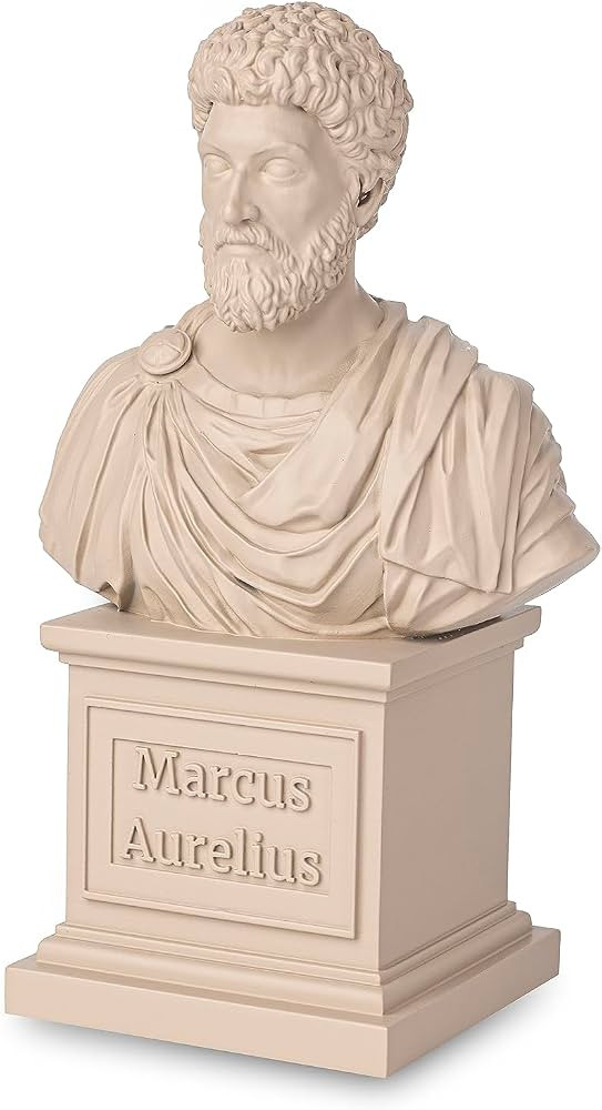 Amazon.com: Stoic Store UK Marcus Aurelius Statue Bust Sculpture - Stoic Philosopher Roman Bust H... | Amazon (US)