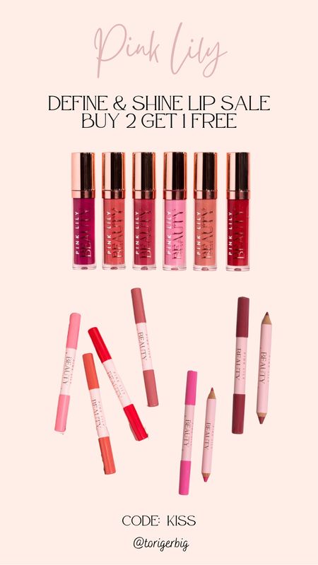 Pink Lily lip sale going on now. #PinkLily #LipColor 

#LTKsalealert #LTKbeauty #LTKfindsunder50